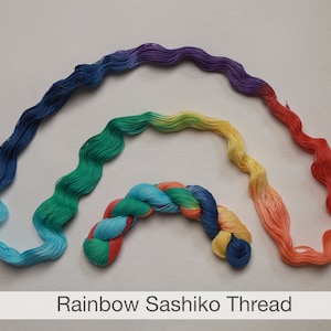 variegated sashiko thread