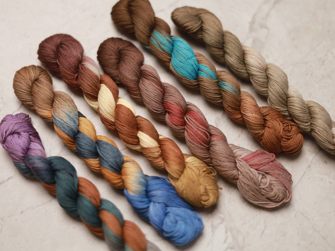 Variegated Sashiko Thread Standard Thickness 6-ply Cotton Thread ...
