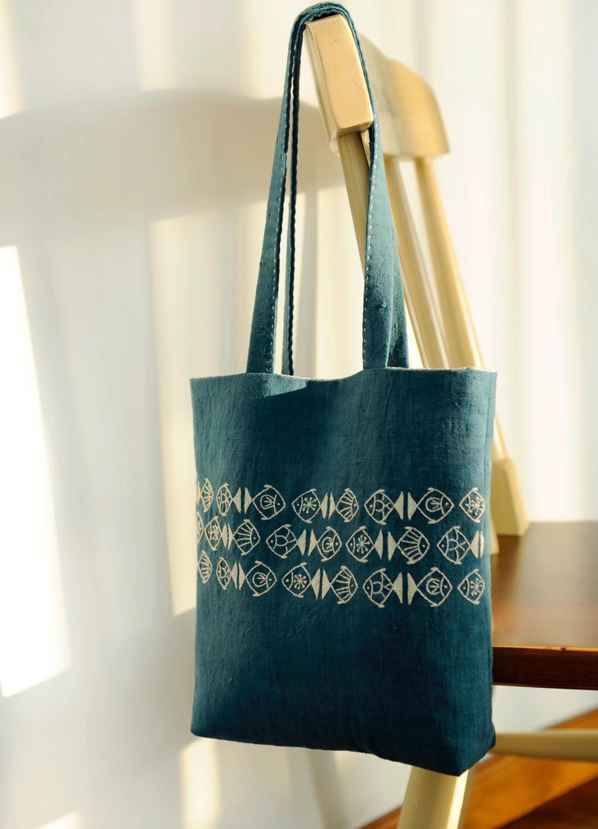 魚の刺し子ステンシル：伸縮可能な刺繍キルティングテンプレート