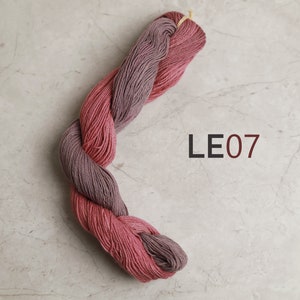 Natural Plant Dyed Sashiko Thread Embroidery Floss Variegated Limited Edition 6-11 LE07