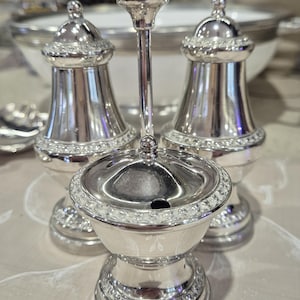 Lanthe Silver Salt and Pepper Set