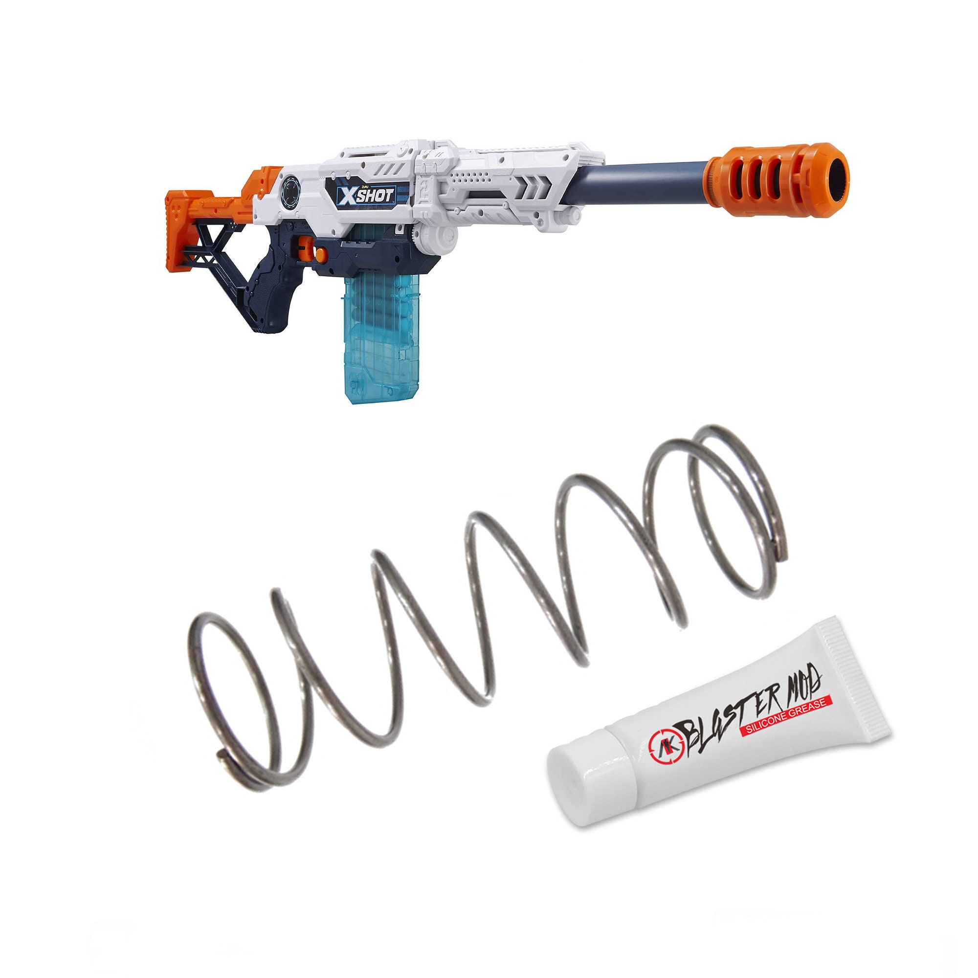X-shot Excel Max Attack 5KG Modification Upgrade Spring Coil Blasters Dart  Toy 