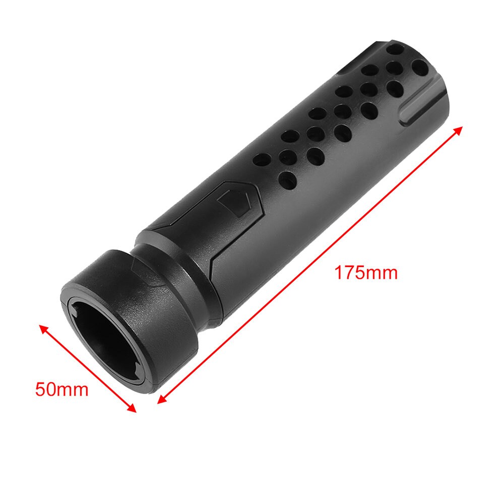 Tactical Silencer Barrel Extension Attachment Black for Nerf Etsy