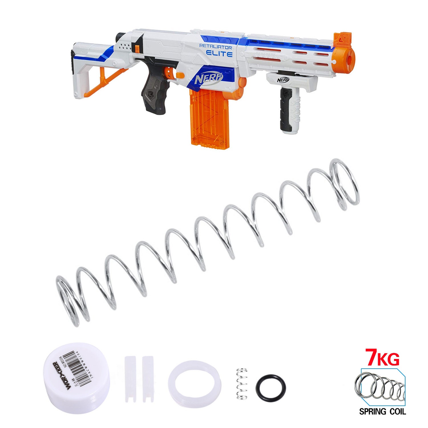 Worker AWP Sniper Kit with Scope for Nerf Retaliator