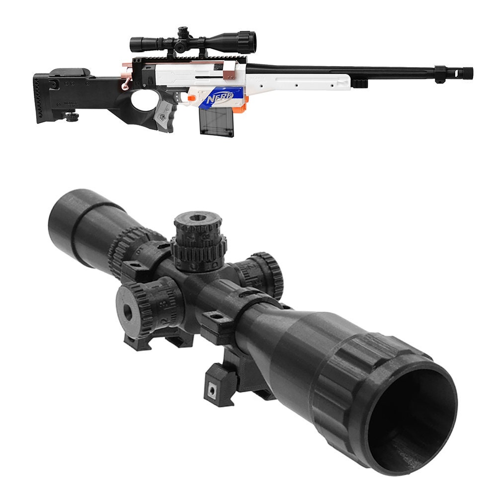 3DPS MRS-15A Modular Sniper Rifle - Accessory Kit for Nerf Rapidstrike