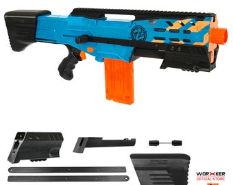 SNIPER Complete Nerf N -Strike Longstrike CS-6 Rifle ELITE Gun