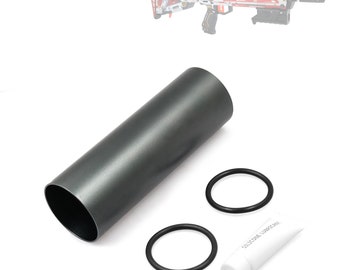 AKBM Metal Plunger Tube Shell for X-Shot Longshot Blaster Modify Toy