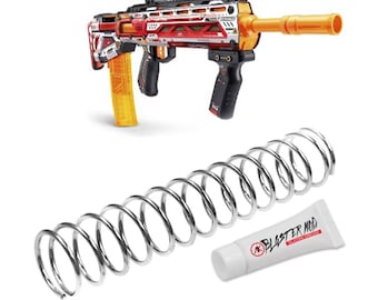 X-Shot LongShot Modifica Aggiornamento Spring Coil Blaster Modifica Dart Toy