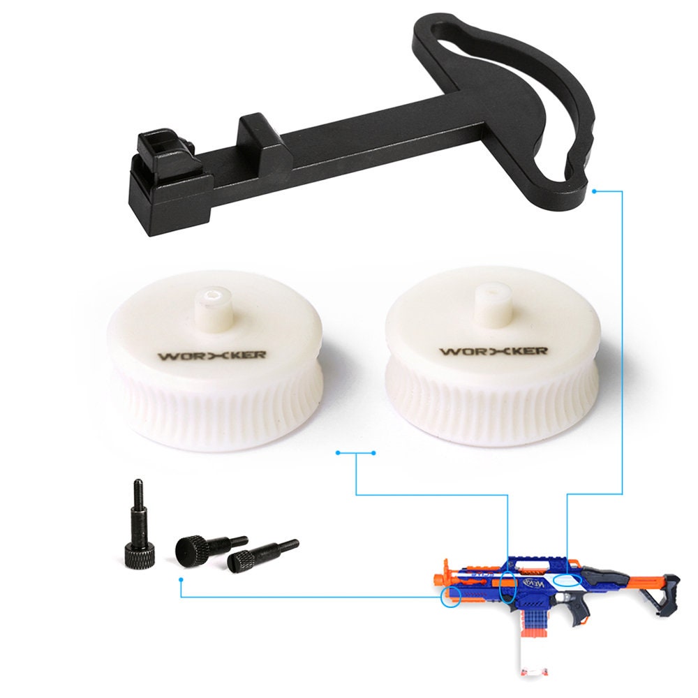 3DPS MRS-15A Modular Sniper Rifle - Accessory Kit for Nerf Rapidstrike