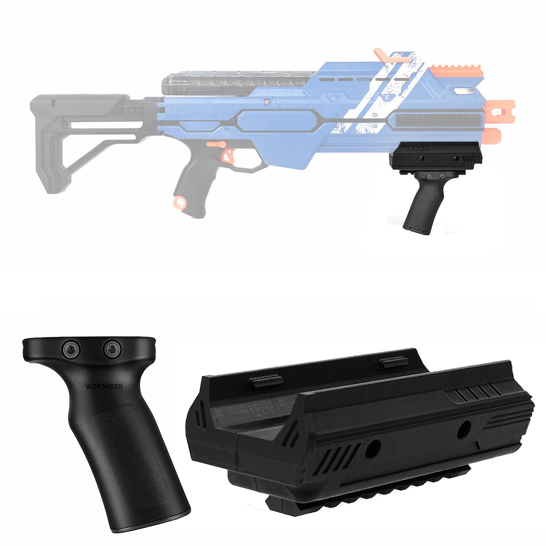 AK-47 Mod Kit for Nerf Stryfe, AK-47 Model Modification Toy for Outdoor  Play