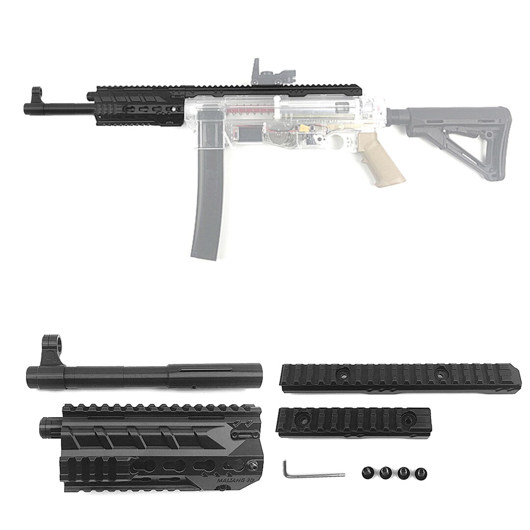 Maliang 3D Colonel WASP 76 Tactical Rail Barrel Kit RX1B Foam Dart