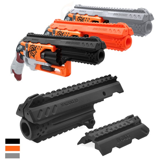 nerf hammershot range