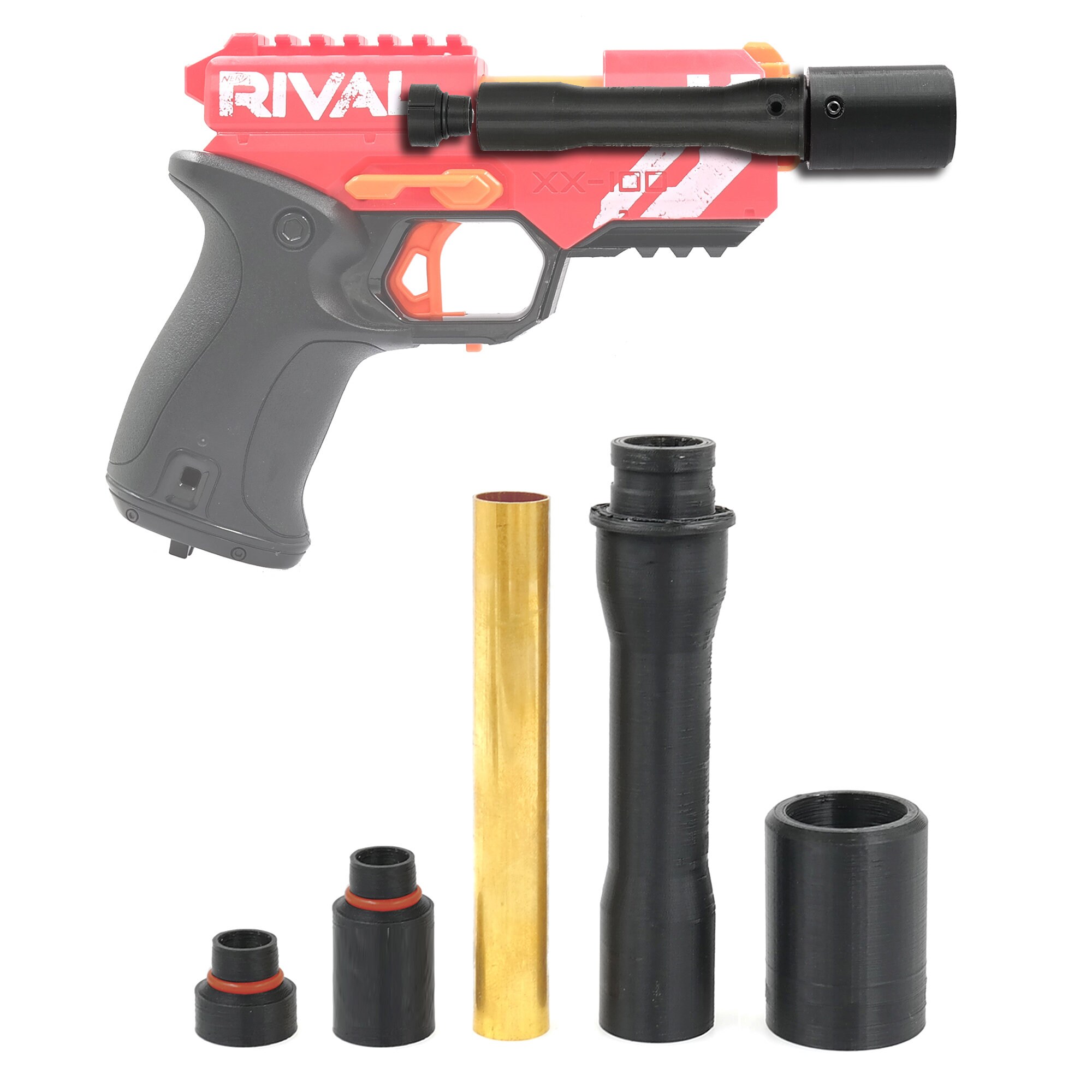 AK MOD Short Dart Printed Bolt Brass 