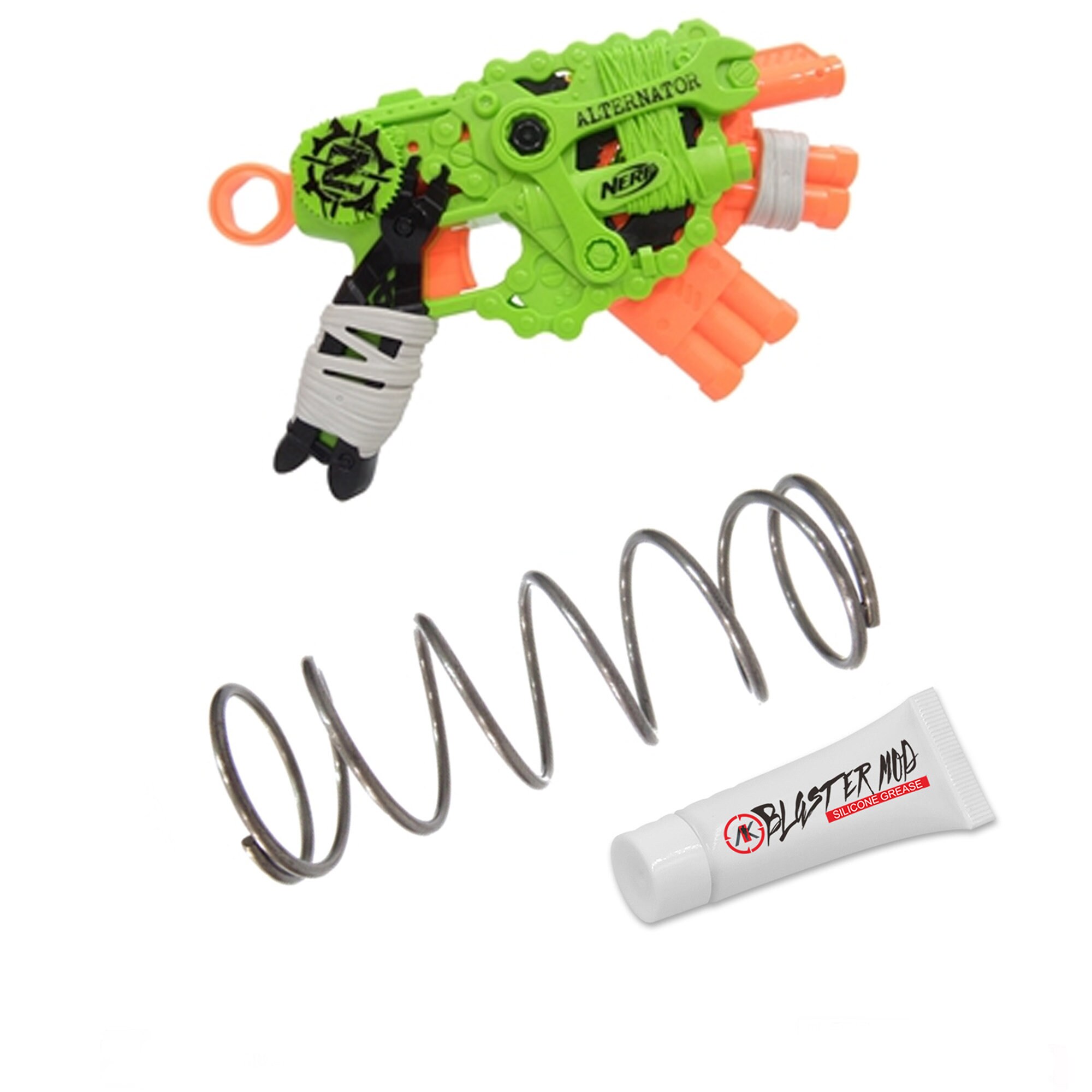 Nerf Zombie Alternator 8.5KG Modification Upgrade Spring Coil