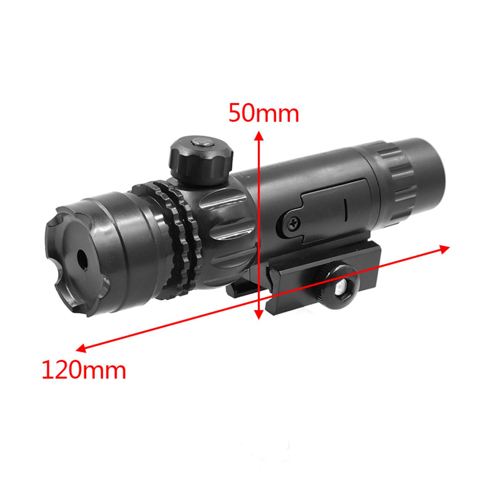 Tactical Red Laser Sight Pointer With Weaver Mount for Nerf Etsy