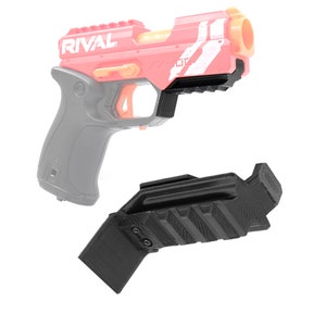 AK Blaster  MOD Printed Rail Cover Ball Storage removed for Nerf Rival Knockout Modify Toy