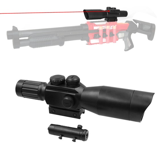 Tactical Close Range Adjustable Scope Pointer for Nerf Blaster MOD Modify Toy Tactical Close Range Adjustable Scope Pointer for Nerf Blaster MOD Modify Toy