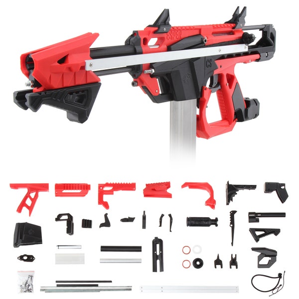 Worker MOD F10555 Pump Action ESPER 3D Print Stefan Blaster for Nerf Foam Short Darts Toy