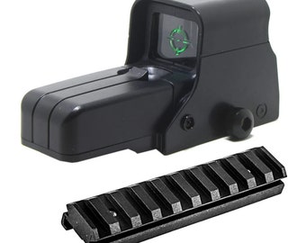 AKBM Tactical 512 Scope Sight Green Dot Attachment para Nerf Blaster Modify Toy