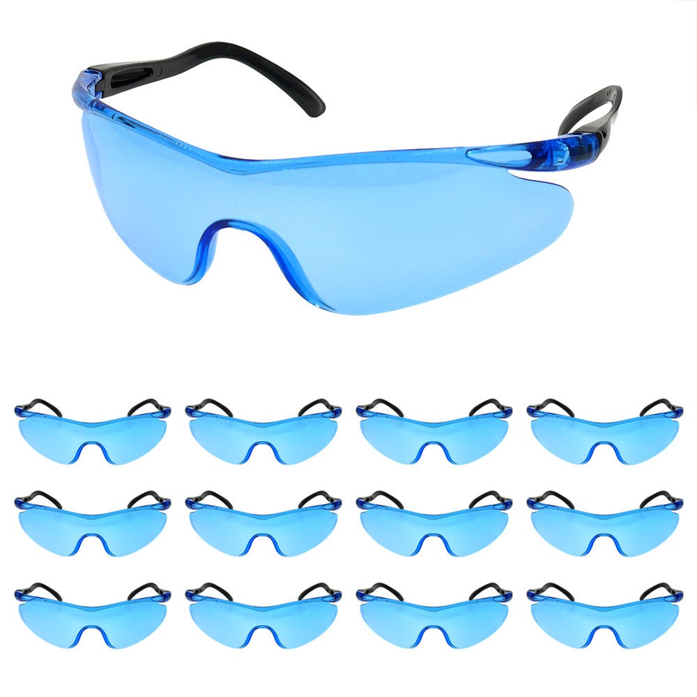 Lunettes de protection nerf bleue protège jeux arme jouet enfant