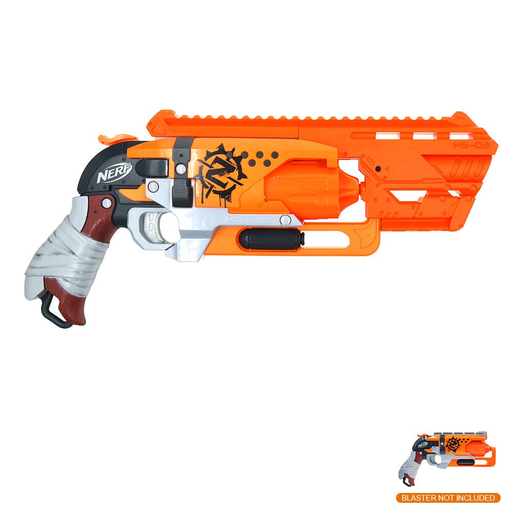Maliang 3D Print Handgun Barrel Top Rail Orange for Nerf - Etsy