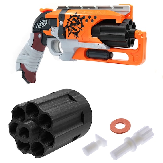 nerf hammershot 6 shot cylinder