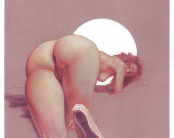 Figure Study Art Print, Signed Giclée, Limited Edition