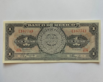 UNCIRCULATED Mexico Banknote 50 Pesos UNC CRISP Paper Money Mexican Bills BDM