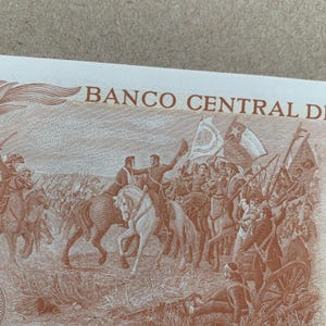1970 chilenische 10 Escudos Banknote. Chile Geldschein Jose Manuel Balmaceda rechts, Signatursorten. Papiergeld Erinnerungsstücke.