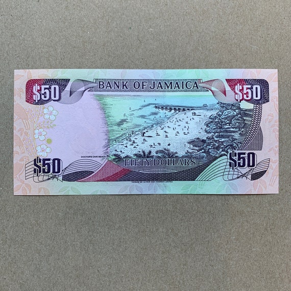 50 Dollars (Watermark Hummingbird) - Jamaica – Numista