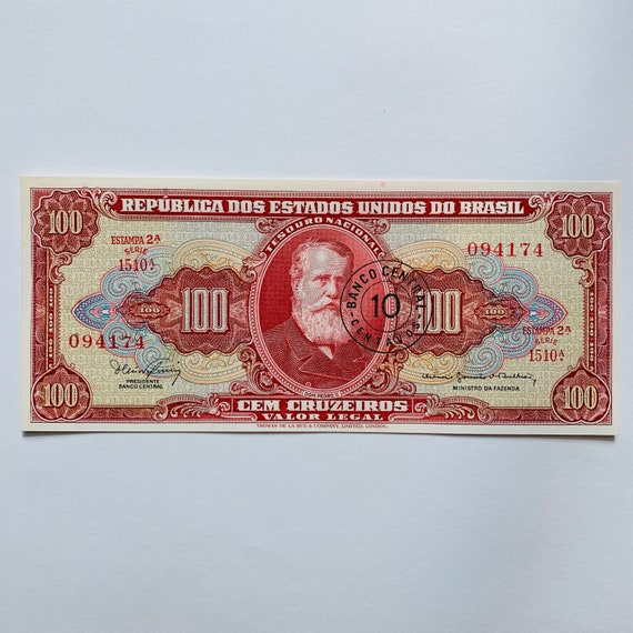 1 Republica Dos Estados Unidos Do Brazil Banknote