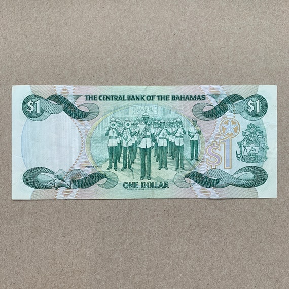 Bahamas P71(U) 1 Dollar - Educational Coins