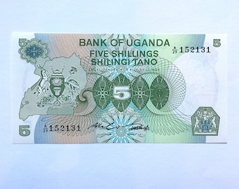 UGANDA 50 Shillings 1982 Pick 18b UNC 