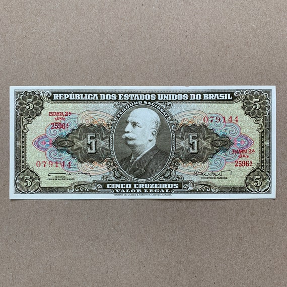 1 Republica Dos Estados Unidos Do Brazil Banknote