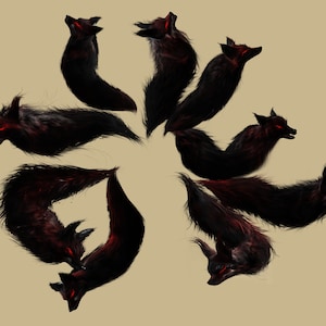 Cosplay Stock, Ahri Immortalized Legend Ahri Nine Tails Fox Cosplay PSD file