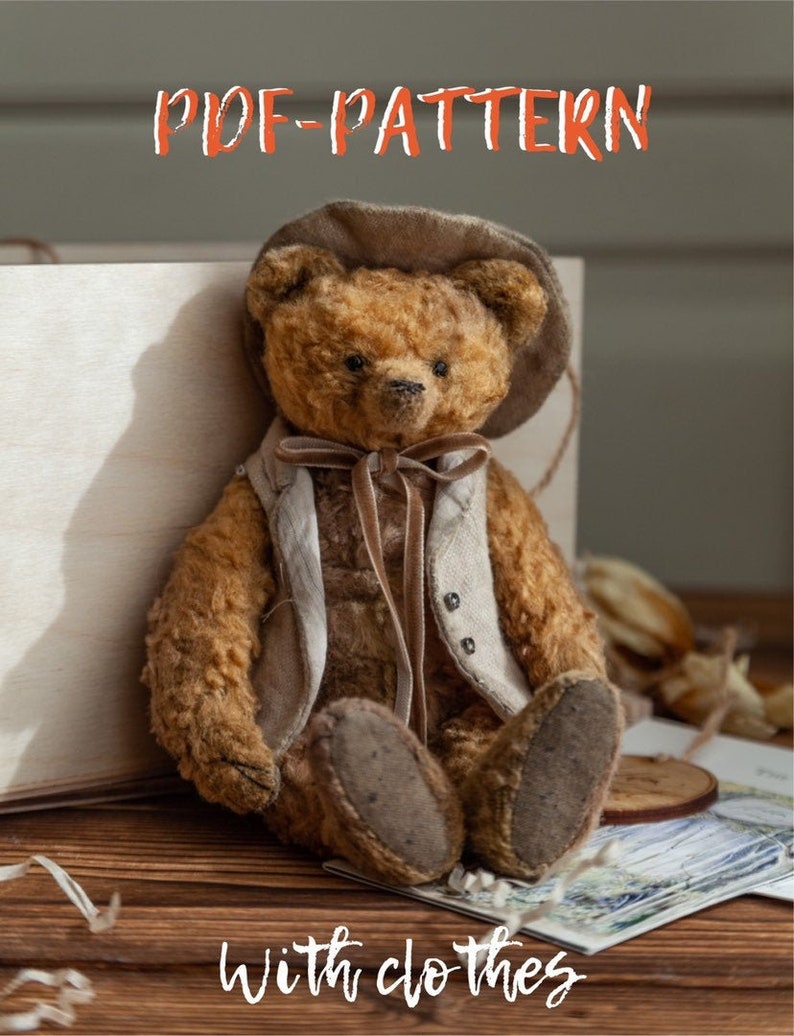 memory stuffed animals pattern