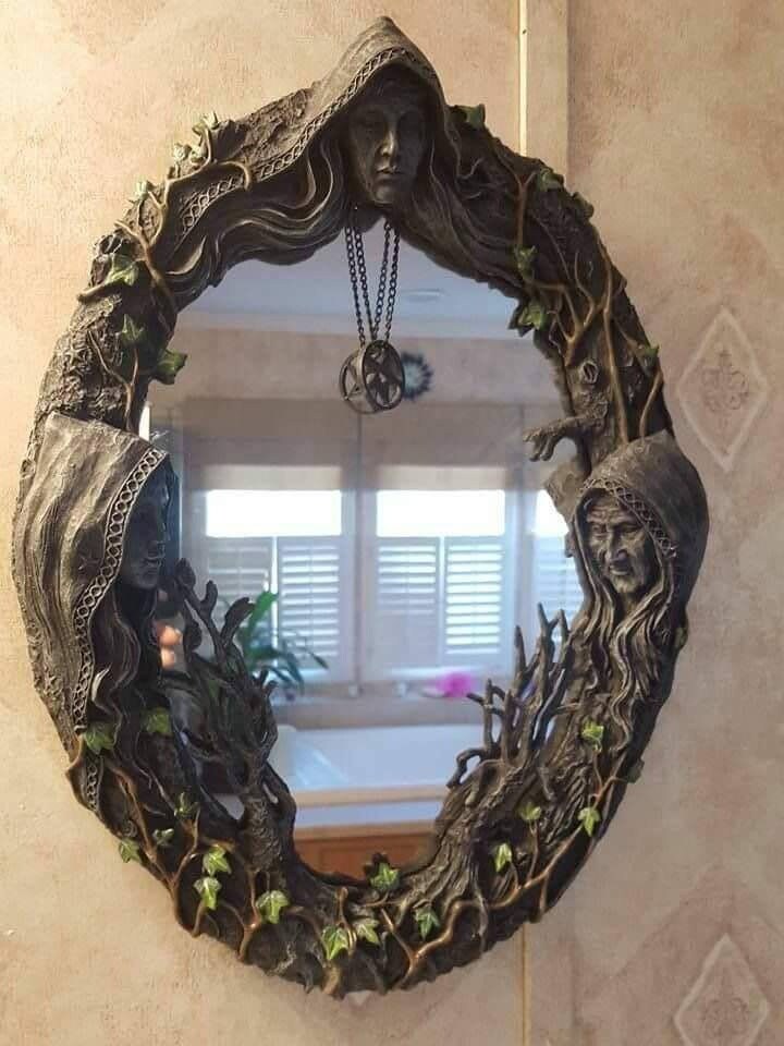 Triple Goddess Mirror