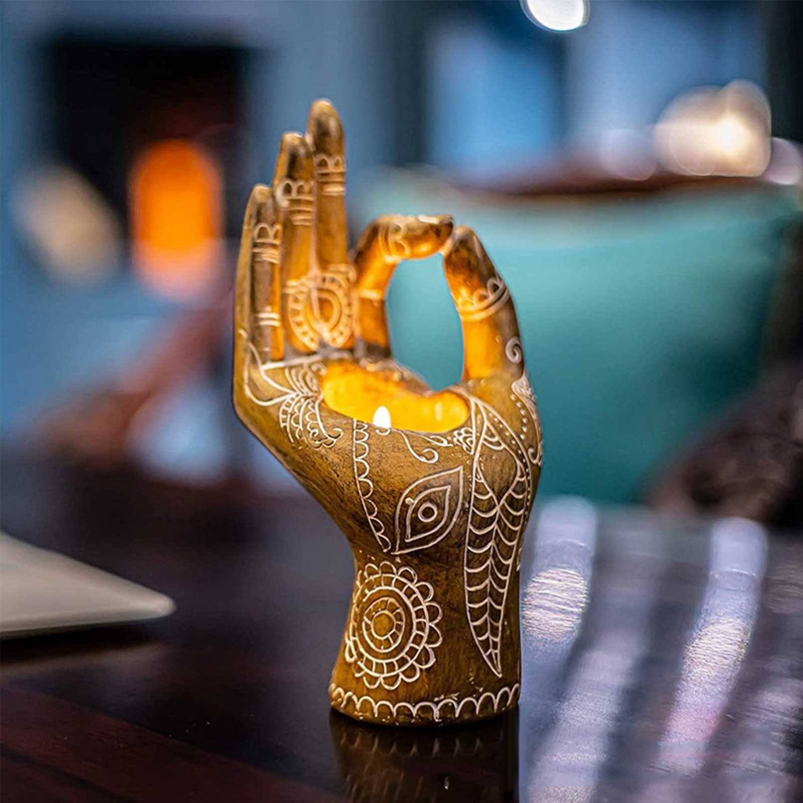 Buddha Candle Holder Yoga