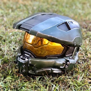 Halo Master Chief Helmet Wearable Full Size Helmet (Fan Made Prop)