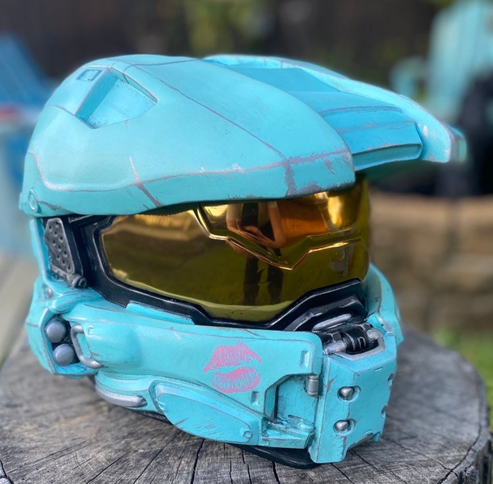 Custom Halo Spartan Helmet Customizable Halo Helmet Master Etsy