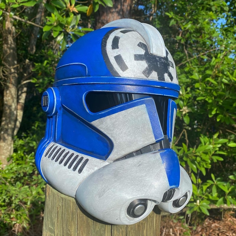 Custom Clone Trooper Helmets Cosplay Etsy