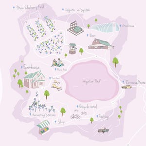 Carte d'affaires aquarelle personnalisée – Illustration personnalisée du lieu et de la destination du mariage | Fichier numérique 300 dpi Fichier vectoriel avec 11 monuments