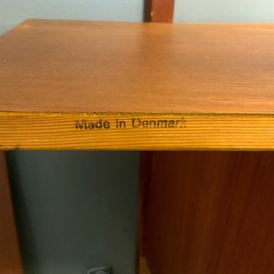 Vintage Teak Wall Unit by Sven Ellekaer for Albert Hansen Etsy