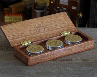 Lip Balm Presentation Gift Box - Selection of Wild Raven lip balms in a custom-made box.