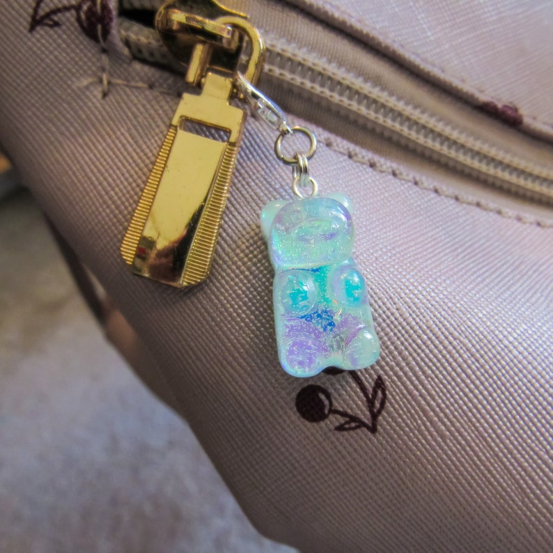 Iridescent Gummy Bear Charm