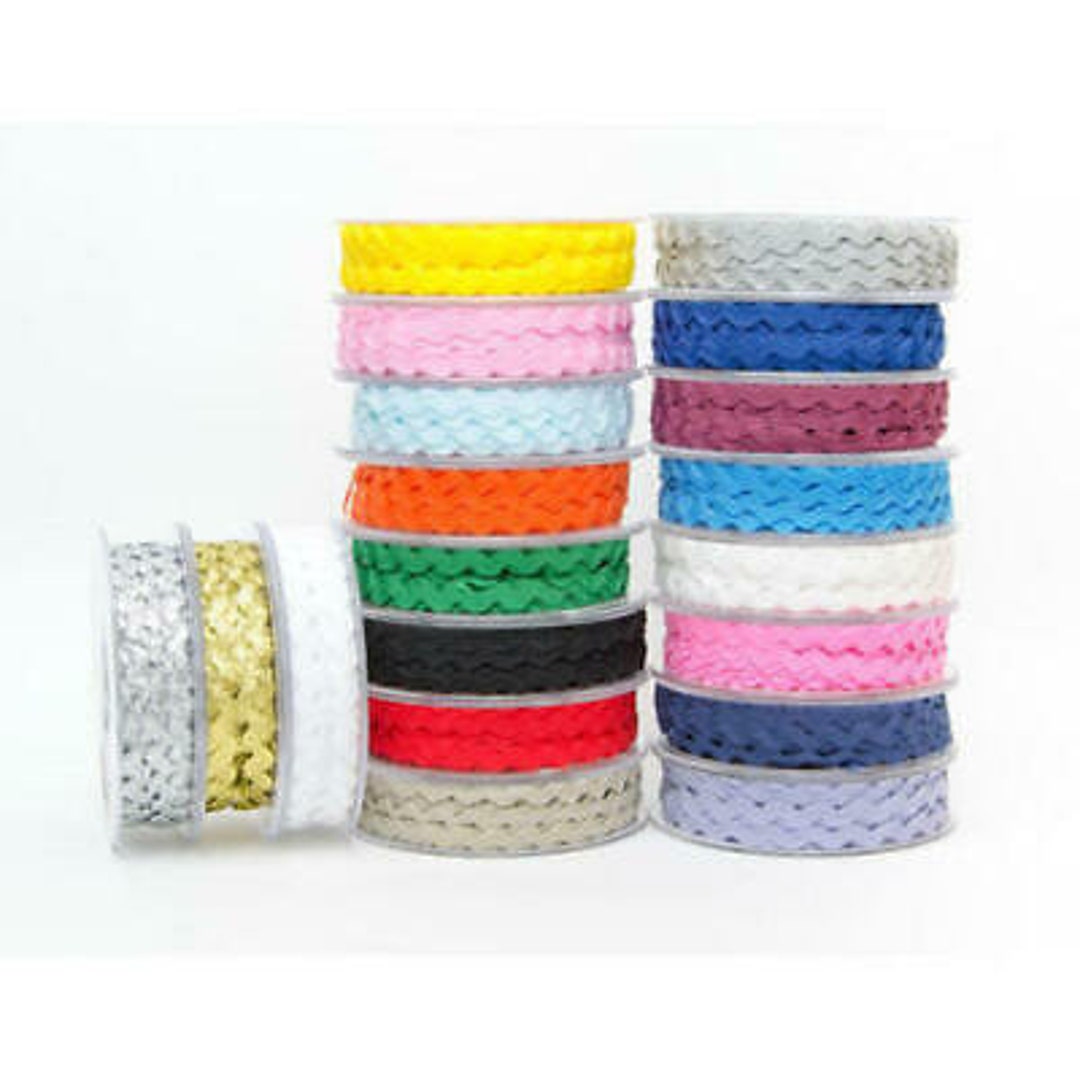 20 Metre Reel 9mm bump to Bump RIC RAC Ribbon/braid/trim - Etsy Australia