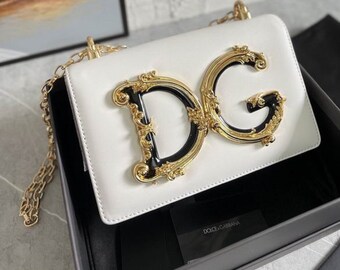 uthentic vintage bag,D&G Girls series Bags,Women Bags,Handbag, tote bag, shoulder bag, chain bag,Gift