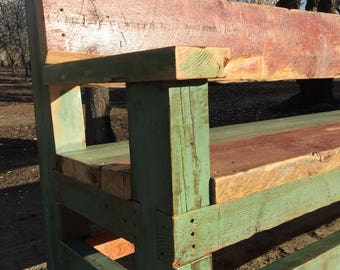 Rustic bench