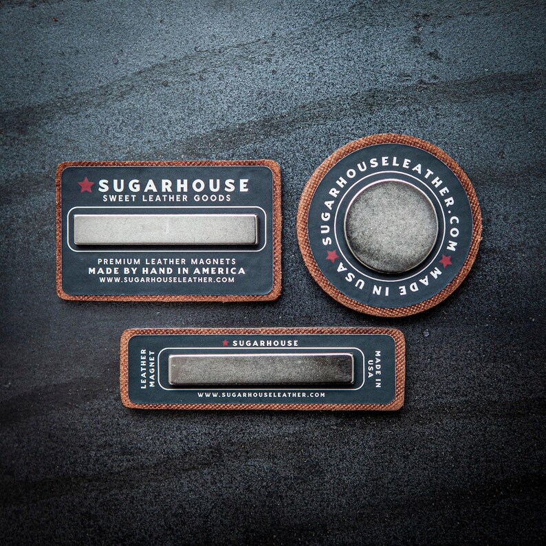 SugarhouseLeather Magnet Block - Thumbnail 4