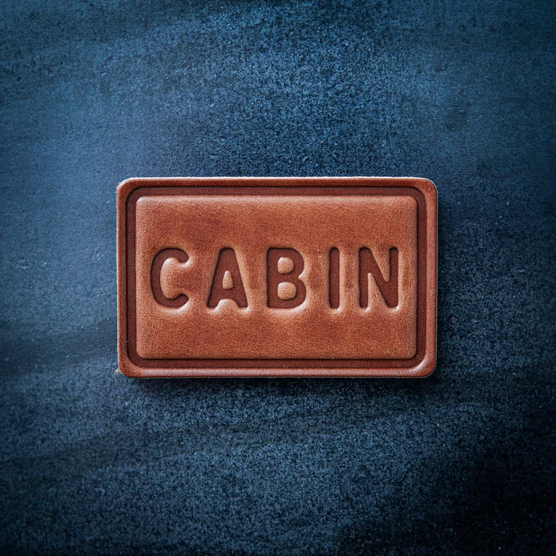 Sugarhouse Leather Cabin Magnet Block